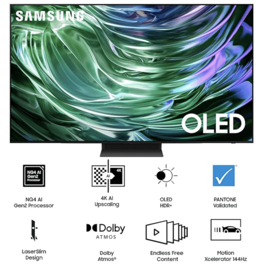 Samsung 210 cm (83 inches) 4K Ultra HD Smart OLED TV QA83S90DAEXXL (Graphite Black) - Image 2